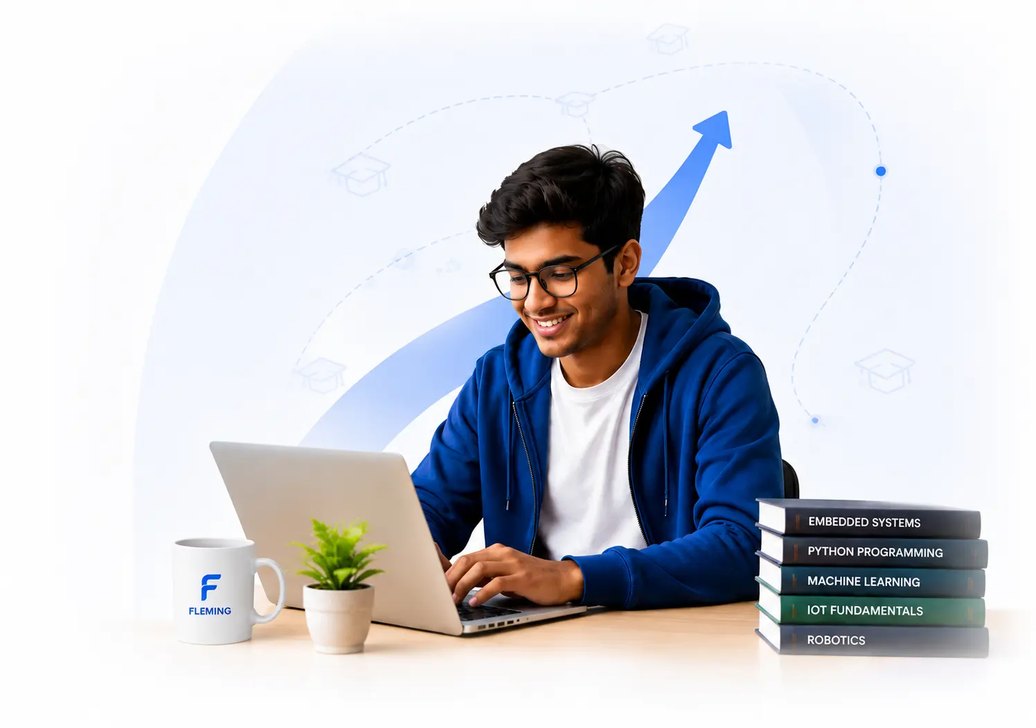Student ready for internship